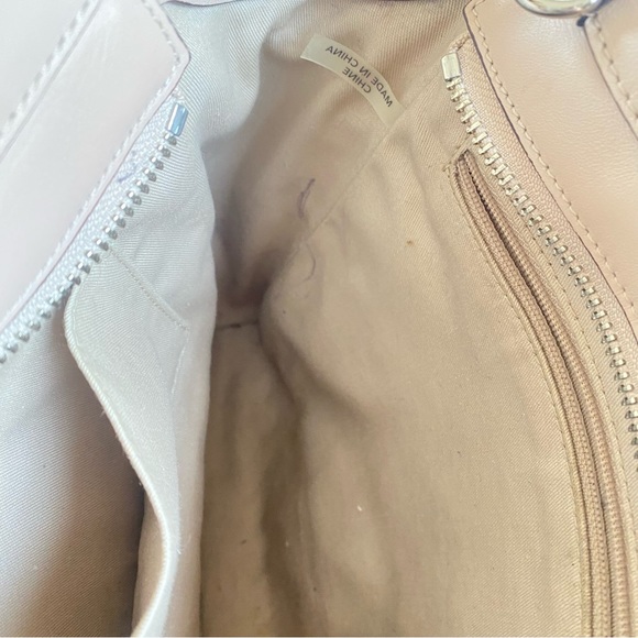 Coach Tanner Top Handle Light Pink/Tan shoulder bag cross body - Picture 7 of 8